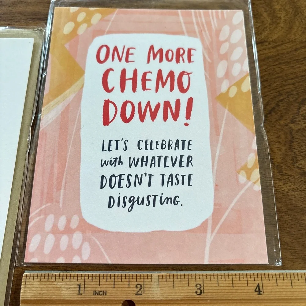 2 Emily‎ McDowell Studio Cancer Chemo Greeting Cards Funny Humor Encouraging